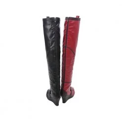 Batman: Arkham City Harley Quinn Cosplay Boots -Game Costumes Shop COS 039 03 30