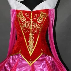 Deluxe Sleeping Beauty Aurora Princess Dress Cosplay Costume -Game Costumes Shop COS 03 04 4
