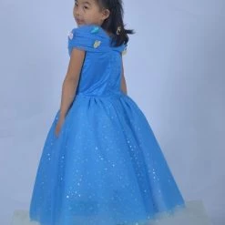 Cinderella Princess Children Cosplay Dress 2015 Edition -Game Costumes Shop COS 03 04 6