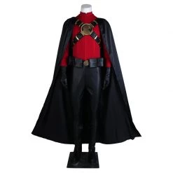 Batman: Arkham City Red Robin Cosplay Costume 16 Batman: Arkham City Red Robin Cosplay Costume -Game Costumes Shop COS 040 01 137 5