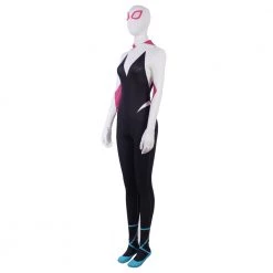 Spider-Man: Into The Spider-Verse Gwen Stacy / Spider-Gwen Cosplay Costume Version 2 -Game Costumes Shop COS 040 06 4