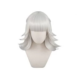 Silver 40cm League Of Legends LOL Empress Of The Elements Qiyana Cosplay Wig