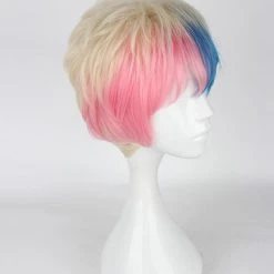30cm Suicide Squad Harley Quinn Male Version Straight Cosplay Wig -Game Costumes Shop COS 043 03 12