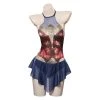 Wonder Woman Swimsuit Cosplay Costume -Game Costumes Shop COS 044 01 197