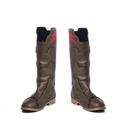 Shazam! Billy Batson Captain Marvel Cosplay Boots