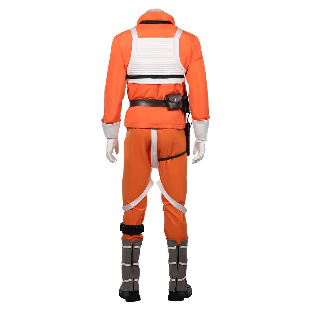 Star Wars Luke Skywalker Pilot Cosplay Costume 6 Star Wars Luke Skywalker Pilot Cosplay Costume - Image 4