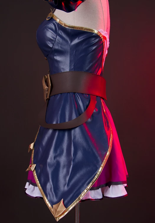 League Of Legends LOL Miss Fortune The Bounty Hunter Cosplay Costume 9 League Of Legends LOL Miss Fortune The Bounty Hunter Cosplay Costume - Image 7