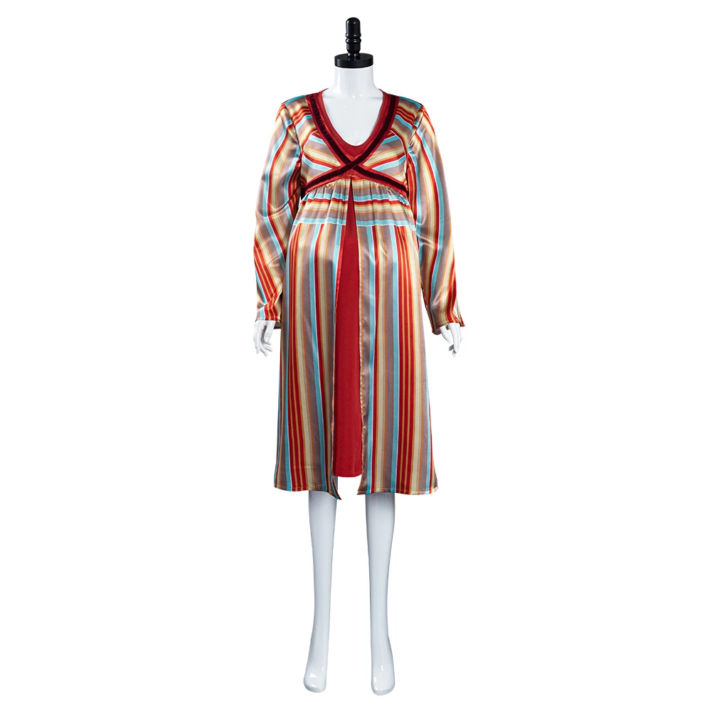 Wanda Vision Scarlet Witch Wanda Maximoff Pajamas Cosplay Costume 3 Wanda Vision Scarlet Witch Wanda Maximoff Pajamas Cosplay Costume