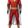 Shazam! Fury Of The Gods Shazam Jumpsuit Cosplay Costume