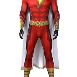 Shazam! Fury Of The Gods Shazam Jumpsuit Cosplay Costume