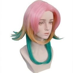 35cm League Of Legends Star Guardian Neeko Cosplay Wig