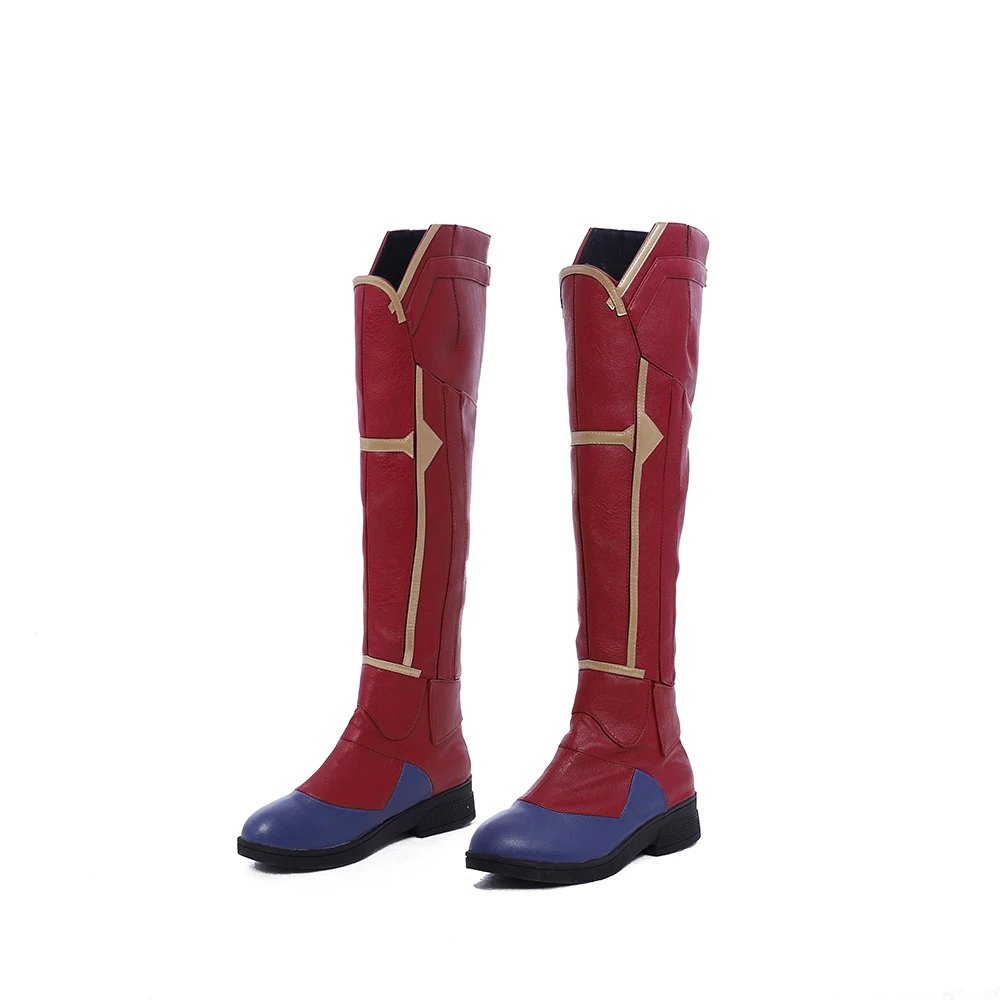 2019 Movie Captain Marvel Carol Danvers Cosplay Boots 4 2019 Movie Captain Marvel Carol Danvers Cosplay Boots - Image 2
