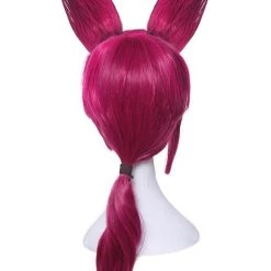 Red 70cm League Of Legends LOL The Rebel Xayah Cosplay Wig -Game Costumes Shop COS 048 03 18