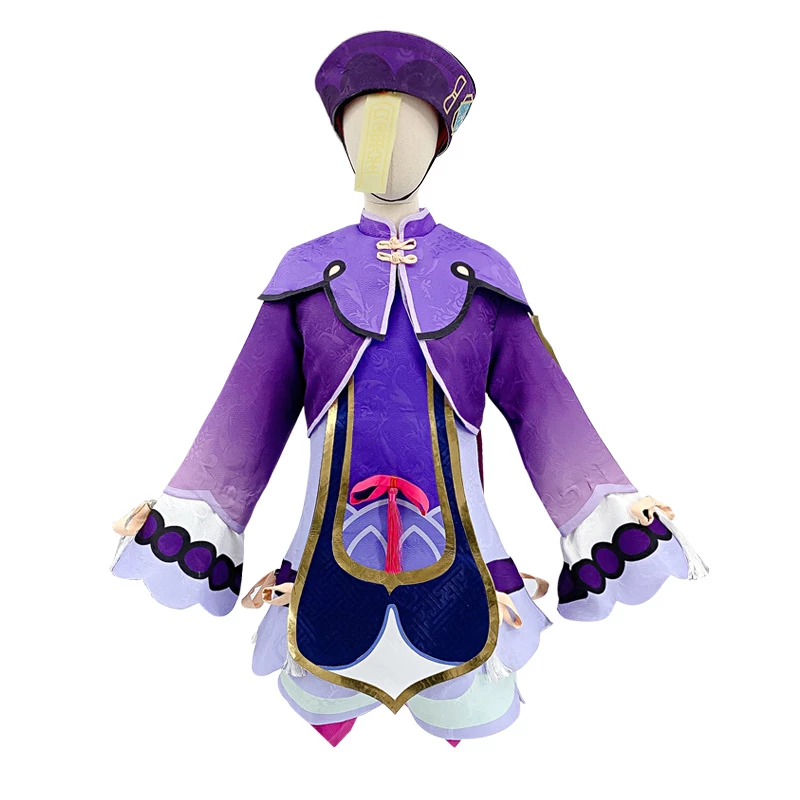 Genshin Impact Qiqi Cosplay Costume 4 Genshin Impact Qiqi Cosplay Costume - Image 2