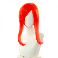 Orange 55cm League Of Legends Battle Academia Lux Cosplay Wig
