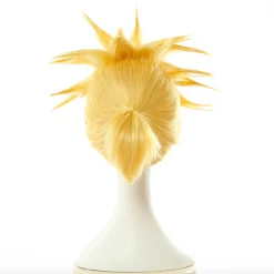 Yellow 30cm League Of Legends Battle Academia Ezreal Cosplay Wig -Game Costumes Shop COS 051 03 18