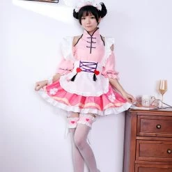 Honor Of Kings Xiao Qiao Maid Cosplay Costume -Game Costumes Shop COS 051 03 54