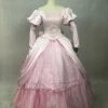 Disney The Little Mermaid Princess Ariel Pink Dress Cosplay Costume