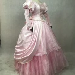 Disney The Little Mermaid Princess Ariel Pink Dress Cosplay Costume -Game Costumes Shop COS 052 03 42