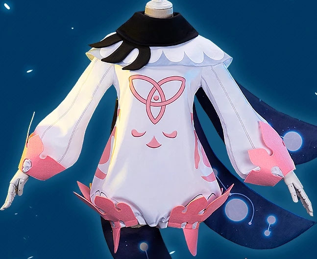 Genshin Impact Paimon Cosplay Costume 4 Genshin Impact Paimon Cosplay Costume - Image 2