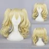 Gold 45cm Batman Harley Quinn Cosplay Wig -Game Costumes Shop COS 055 01 6
