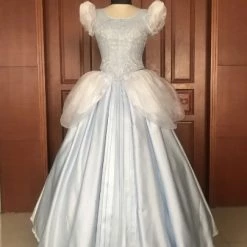 Disney Cinderella Princess Dress Cosplay Costume