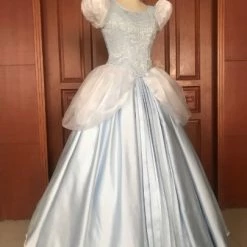 Disney Cinderella Princess Dress Cosplay Costume -Game Costumes Shop COS 056 03 43