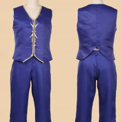 Identity V Joseph Desaulniers Photographer Blue Cosplay Costume 11 Identity V Joseph Desaulniers Photographer Blue Cosplay Costume -Game Costumes Shop COS 056 04 12