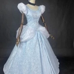Disney Cinderella Princess Dress Blue Cosplay Costume -Game Costumes Shop COS 057 02 60