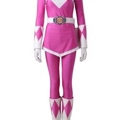Power Rangers Kimberly Hart/Pink Ranger Cosplay Costume -Game Costumes Shop COS 057 06 1