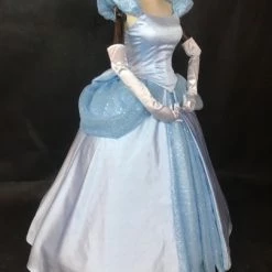 Disney Cinderella Princess Dress Bandage Cosplay Costume -Game Costumes Shop COS 058 02 60
