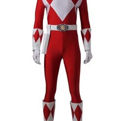 Power Rangers Jason Scott/Red Ranger Cosplay Costume -Game Costumes Shop COS 058 05 1