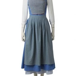 2017 Movie Beauty And The Beast Belle Maid Cosplay Costume -Game Costumes Shop COS 061 06 2