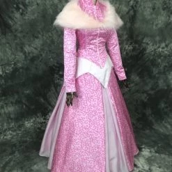Disney Sleeping Beauty Princess Aurora Pink Suit Cosplay Costume -Game Costumes Shop COS 062 02 42