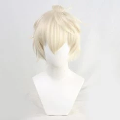 Blonde 30cm Genshin Impact Bennett Cosplay Wig
