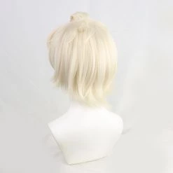 Blonde 30cm Genshin Impact Bennett Cosplay Wig -Game Costumes Shop COS 063 03 18