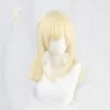 Gold 45cm Genshin Impact Traveler Klee Cosplay Wig