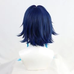Blue 45cm Genshin Impact Venti Cosplay Wig -Game Costumes Shop COS 066 02 24