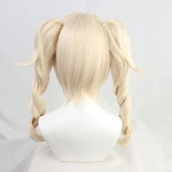 Gold 45cm Genshin Impact Barbara Cosplay Wig -Game Costumes Shop COS 067 03 16
