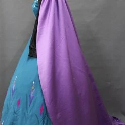 Frozen Queen Elsa Dress Cosplay Costume 8 Frozen Queen Elsa Dress Cosplay Costume -Game Costumes Shop COS 06 02 5