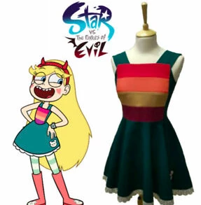 Star Vs. The Forces Of Evil Princess Star Butterfly Cosplay Costume 3 Star Vs. The Forces Of Evil Princess Star Butterfly Cosplay Costume