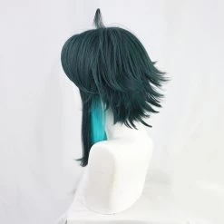 Green 45cm Genshin Impact Xiao Cosplay Wig -Game Costumes Shop COS 073 03 11