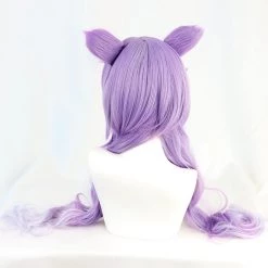 Purple 80cm Genshin Impact Keqing Cosplay Wig -Game Costumes Shop COS 074 02 20