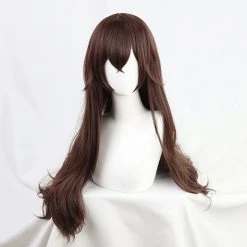 Brown 80cm Genshin Impact Amber Cosplay Wig