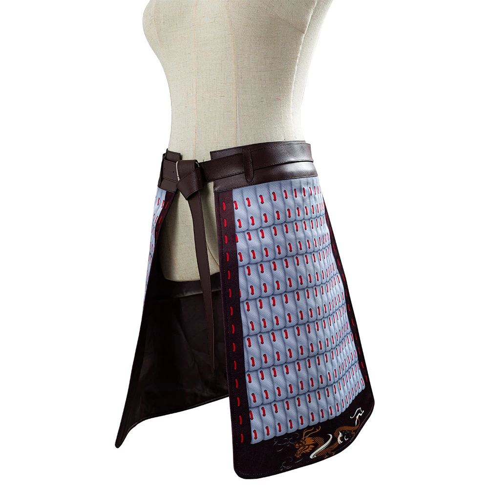 2020 Movie Mulan AHaidate Samurai Thigh Armour Cosplay Costume Version 2 3 2020 Movie Mulan AHaidate Samurai Thigh Armour Cosplay Costume Version 2