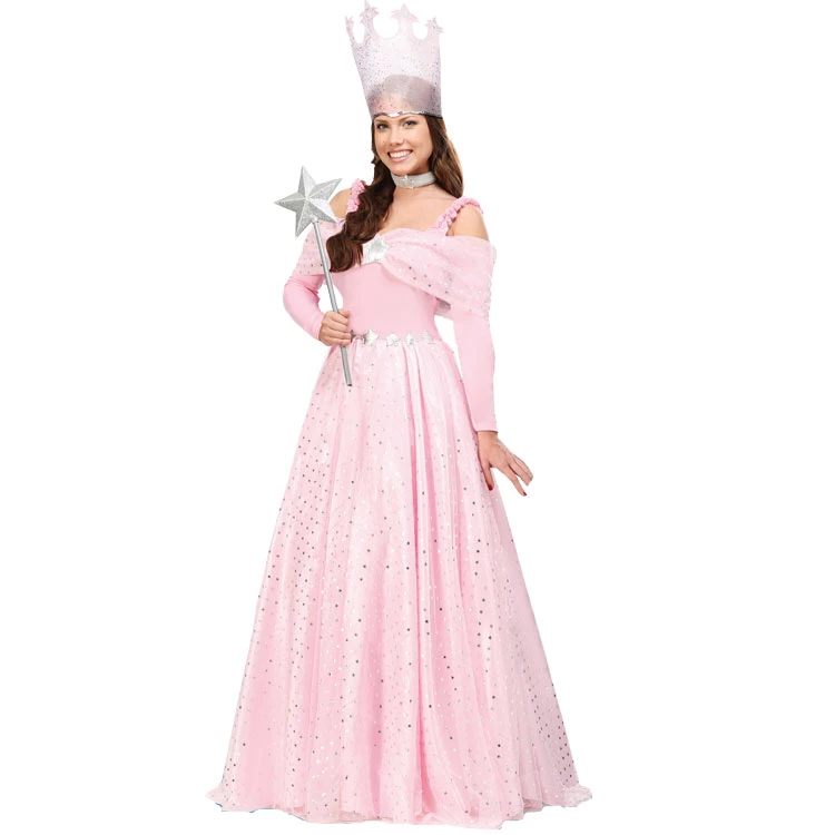 The Wizard Of Oz Glinda Cosplay Costume 4 The Wizard Of Oz Glinda Cosplay Costume - Image 2