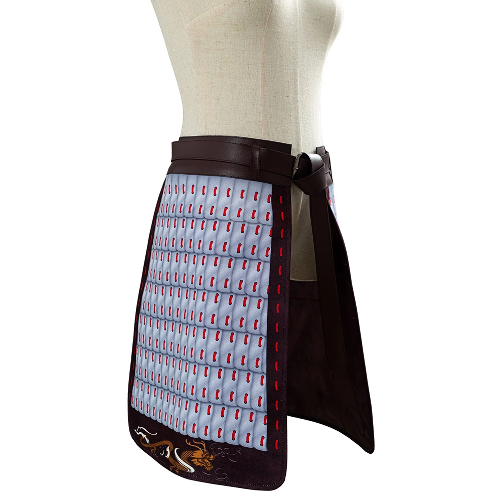 2020 Movie Mulan AHaidate Samurai Thigh Armour Cosplay Costume Version 2 6 2020 Movie Mulan AHaidate Samurai Thigh Armour Cosplay Costume Version 2 - Image 4