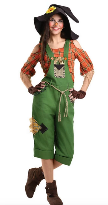 The Wizard Of Oz Scarecrow Female Cosplay Costume 4 The Wizard Of Oz Scarecrow Female Cosplay Costume - Image 2