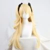 Gold 80cm Genshin Impact Fischi Cosplay Wig