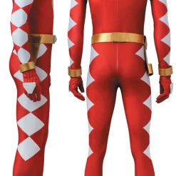Bakuryuu Sentai Abaranger Red Dino Ranger Cosplay Costume -Game Costumes Shop COS 083 02 5